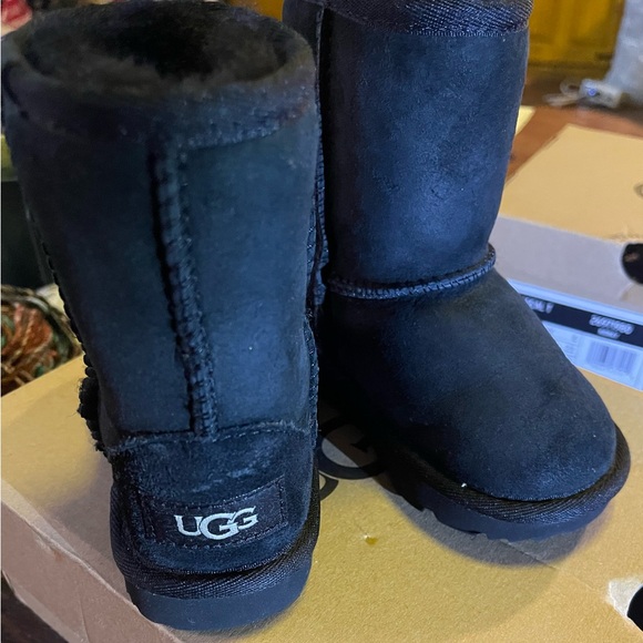 UGG Black Kids Rain & Snow Boots